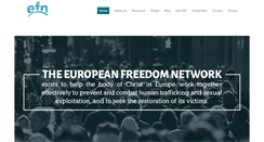 Desktop Screenshot of europeanfreedomnetwork.org